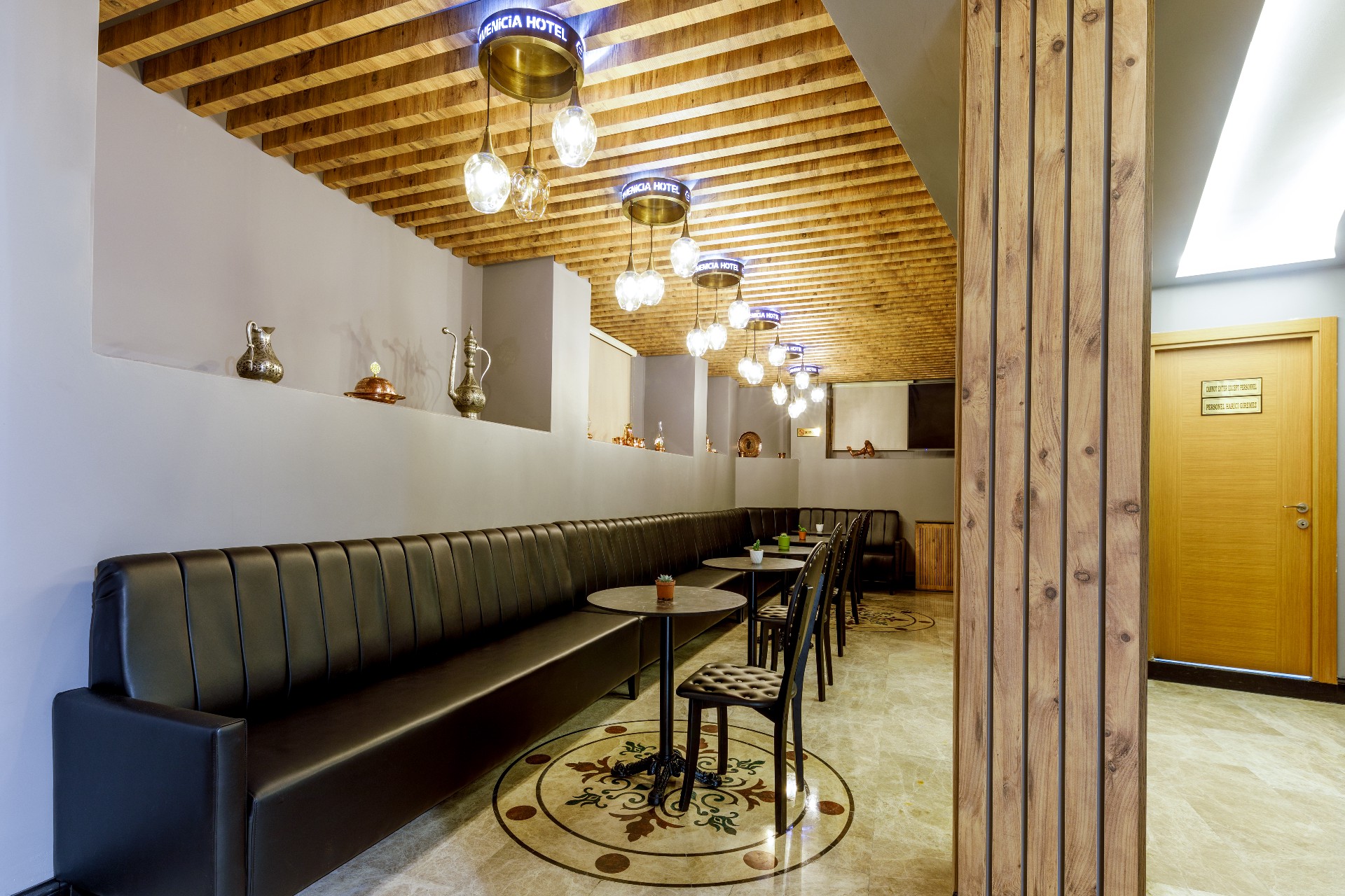 Warm shared spaces